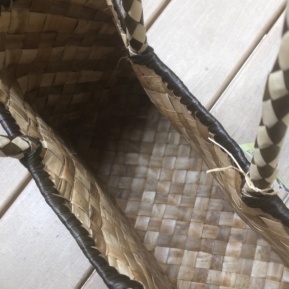 NWT Hawaiian Palm Leaf Bag - Picture 3 of 5